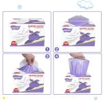 Lavender Scented Baby Disposable Diaper Bags