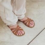 Salt Water Sandals, Tan, Size 11 Women’s