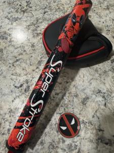 Odyssey White Hot Versa 12 Putter - Deadpool Edition
