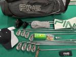 11PC Golf Club Set with Woods, Irons, Putter