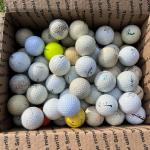 100 Assorted Shag Golf Balls for Practice