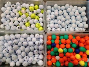 40 Assorted Golf Balls from Top Brands