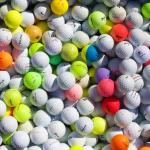 100 Assorted Hit-Away Shag Golf Balls