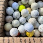 100 Assorted Shag Golf Balls for Practice