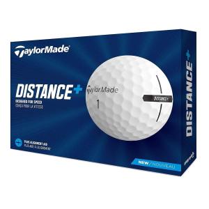 TaylorMade Distance+ Golf Balls - 3 Dozen