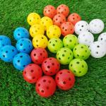Air Flow Golf Balls for Indoor and Outdoor Practice