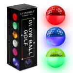 3-Pack Glow in the Dark LED Golf Balls