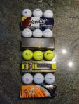 Mixed Golf Ball 3-Pack Set: ProV1, Srixon, Callaway