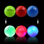 3-Pack Glow in the Dark LED Golf Balls