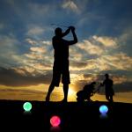 3-Pack Glow in the Dark LED Golf Balls