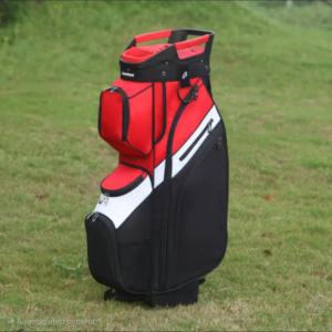 Premium 14-Way Golf Cart Bag with Rain Hood