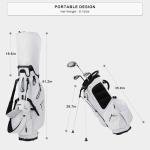 Lightweight 5-Way Golf Stand Bag with 8 Pockets