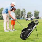 Lightweight Golf Stand Bag with 8-Way Divider