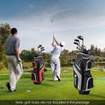 Lightweight 14-Way Golf Stand Bag with Strap