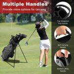 Lightweight Golf Stand Bag with 6 Dividers & 8 Pockets