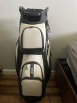 Ghost Golf Cart Bag - Black & White, 14-Way Divider