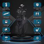 KVV Premium Silent Golf Cart Organizer Bag