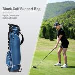 Blue Golf Stand Bag with 4-Way Divider