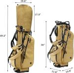 KVV Lightweight Golf Stand Bag with 7 Dividers