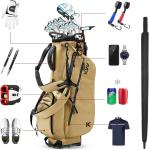 KVV Lightweight Golf Stand Bag with 7 Dividers