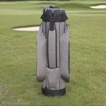 Premium 14-Way Golf Cart Bag with Rain Hood