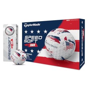 TaylorMade SpeedSoft Golf Balls - Dozen Pack