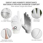 FINGER TEN All Weather Golf Gloves 3 Pack