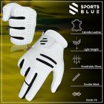 Thunder Paddle Blue Golf Gloves - 2-Pack, Large