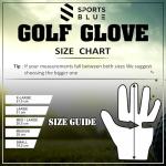 Thunder Paddle Blue Golf Gloves - 2-Pack, Large