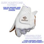 Bionic Women's RelaxGrip Golf Glove, Left Hand