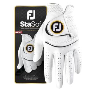 FootJoy Men's StaSof Left Hand Golf Glove, White