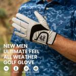 Men's Right-Hand Golf Gloves - 1 or 3 Pack