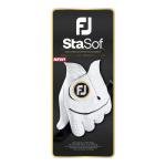 FootJoy Men's StaSof Left Hand Golf Glove, White