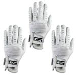 Men's Premium Cabretta Leather Golf Gloves - 3-Pack