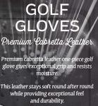 Kirkland Signature Premium Cabretta Leather Golf Gloves