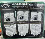 Callaway Premium Cabretta Leather Golf Gloves 3-Pack