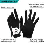 Men's Golf Gloves 3/6 Pack for Wet Weather