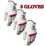 Bridgestone Men's Soft-Grip Golf Gloves 3-Pack