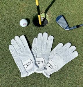 Men's Cabretta Leather Golf Gloves 3-Pack