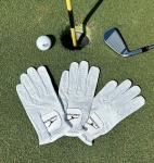 Men's Cabretta Leather Golf Gloves 3-Pack