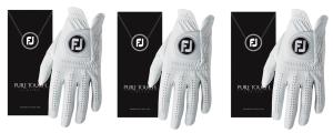 FootJoy Pure Touch Limited Edition Golf Gloves - White