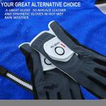 Men's Left-Hand Golf Gloves 3-Pack All Weather