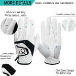 Golf Gloves for Men - Left/Right Hand Options