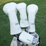 Premium Leather Golf Club Headcovers with Embroidery