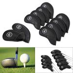 10-Piece Waterproof Golf Iron Head Covers Set