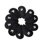 Neoprene Black Golf Head Covers for Irons