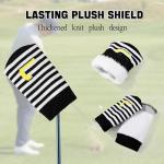 PGM 10-Pack Golf Iron Head Covers - Black