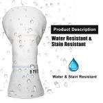 Premium Leather Golf Club Headcovers with Embroidery