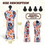 Floral Golf Club Headcovers - 3 Pack Set