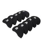 Neoprene Black Golf Head Covers for Irons